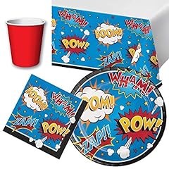 Superhero slogans party for sale  Delivered anywhere in UK