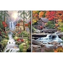 HaiMay 2 Pack DIY 5D Diamond Painting by Number Kits, used for sale  Delivered anywhere in Canada