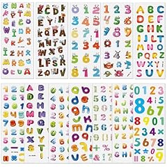 Letters numbers stickers for sale  Delivered anywhere in USA 