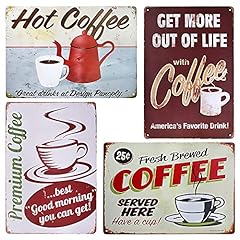 Pcs coffee tin for sale  Delivered anywhere in UK