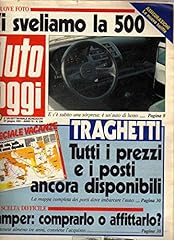 Auto oggi n.238 usato  Spedito ovunque in Italia 
