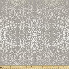 Ambesonne grey fabric for sale  Delivered anywhere in USA 