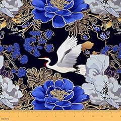 Blue flowers fabric for sale  Delivered anywhere in USA 