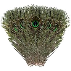 Awavm15pcs peacock feathers for sale  Delivered anywhere in UK