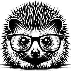 Hedgehog wearing glasses for sale  Delivered anywhere in UK