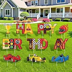 Race car birthday for sale  Delivered anywhere in USA 