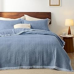 Bedsure blue bedspread for sale  Delivered anywhere in USA 