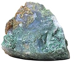 Moss agate raw for sale  Delivered anywhere in USA 