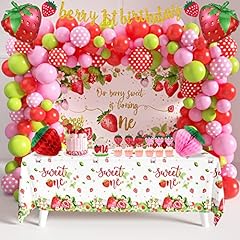 Strawberry first birthday for sale  Delivered anywhere in USA 