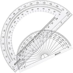 Eboot plastic protractor for sale  Delivered anywhere in UK