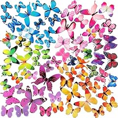 Colorful butterfly wall for sale  Delivered anywhere in UK