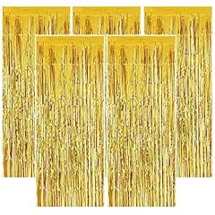 Pack gold tinsel for sale  Delivered anywhere in UK