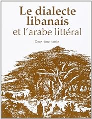 Dialecte libanais d'occasion  Livré partout en France