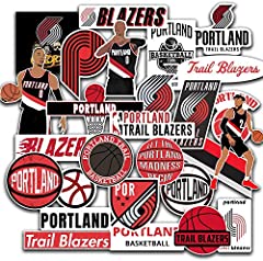 Used, 26 PCS Set of Portland Label Trail Blazers Stickers for sale  Delivered anywhere in USA 