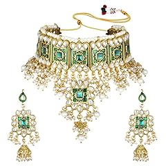 Aheli faux kundan for sale  Delivered anywhere in USA 