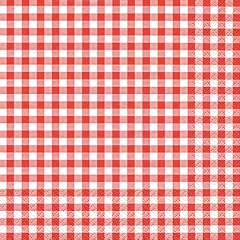 Servietten karo rot gebraucht kaufen  Wird an jeden Ort in Deutschland