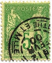Authentique timbre collection d'occasion  Livré partout en France