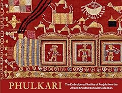 Phulkari embroidered textiles for sale  Delivered anywhere in UK