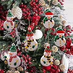 12pcs mini snowman for sale  Delivered anywhere in USA 