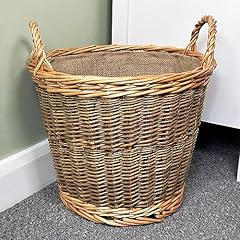 Unpeeled log basket for sale  Delivered anywhere in Ireland