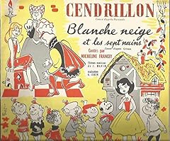 Cendrillon blanche neige d'occasion  Livré partout en France
