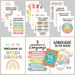 Speech therapy posters for sale  Delivered anywhere in USA 