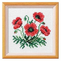 Poppy cross stitch for sale  Delivered anywhere in UK