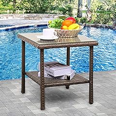 Outdoor wicker side for sale  Delivered anywhere in USA 