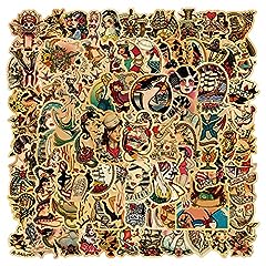 Vintage stickers 100pcs for sale  Delivered anywhere in USA 