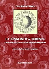 Linguistica tedesca. introduzi usato  Spedito ovunque in Italia 