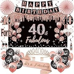 40th birthday decorations for sale  Delivered anywhere in USA 