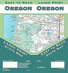 Oregon large print for sale  Delivered anywhere in USA 