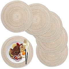 Maifey placemats round for sale  Delivered anywhere in UK