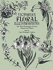 Victorian floral illustrations for sale  Delivered anywhere in USA 