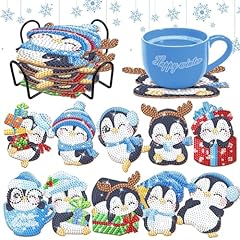 Pcs penguin diamond for sale  Delivered anywhere in USA 
