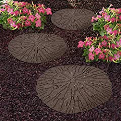 Garden Gear Natural Reversible Stepping Stones Eco-Friendly for sale  Delivered anywhere in UK