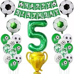 Palloncino calcio compleanno usato  Spedito ovunque in Italia 
