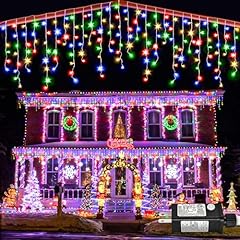 Icicle lights outdoor for sale  Delivered anywhere in USA 