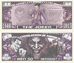 Novelty dollar joker for sale  Delivered anywhere in UK