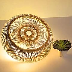 Plafoniera bambù lampada usato  Spedito ovunque in Italia 