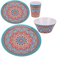 Weddecor melamine dinnerware for sale  Delivered anywhere in Ireland