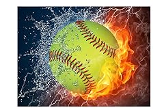Softball wall decals for sale  Delivered anywhere in USA 