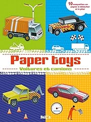 Paper toys voitures d'occasion  Livré partout en France