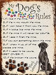 Dog rules retro for sale  Delivered anywhere in UK