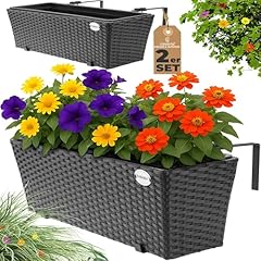 Casaria blumenkasten 2er gebraucht kaufen  Wird an jeden Ort in Deutschland