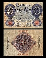 Mark reichsbanknote 1906 gebraucht kaufen  Wird an jeden Ort in Deutschland