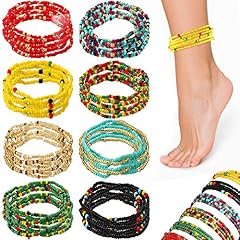 Pcs beaded anklets for sale  Delivered anywhere in USA 