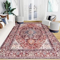 Burgundy area rug for sale  Delivered anywhere in USA 