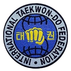 Taekwondo international patch for sale  Delivered anywhere in UK