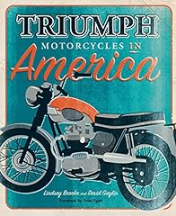 Triumph motorcycles america usato  Spedito ovunque in Italia 